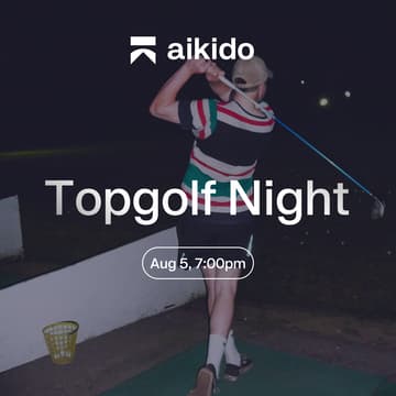 Cover Image for Black Hat Topgolf Night🏌️‍♀️ by Aikido