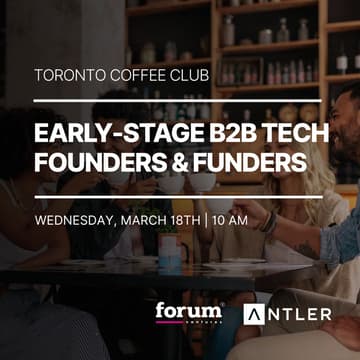 Cover Image for Toronto Coffee Club | B2B Tech Founders & Funders