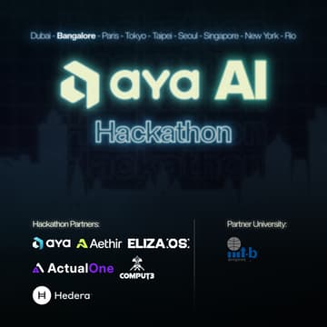 Cover Image for Aya AI Hackathon & Demo Day @ IIIT Bangalore