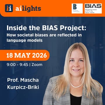 Cover Image for aiLights - Inside the BIAS Project: How societal biases are reflected in language models