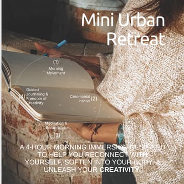Cover Image for Mini Urban Retreat - SLOW UP Lab series