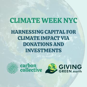 Cover Image for Harnessing Capital for Climate Impact Via Donations and Investments