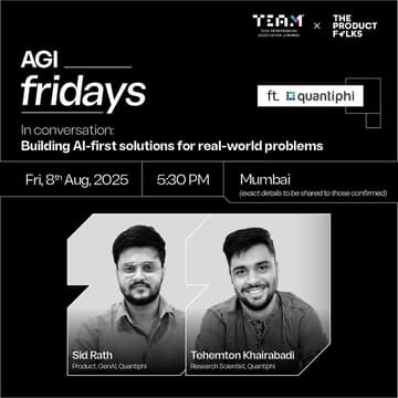 Cover Image for AGIFridays - TEAM x The Product Folks