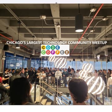 Cover Image for Chicago Code And Coffee August 16th 2026 @ Innovation Center 5th floor above Capital One Cafe!