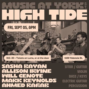 Cover Image for Music at York Street Collective: High Tide
