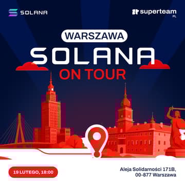 Cover Image for Solana on Tour: Warszawa