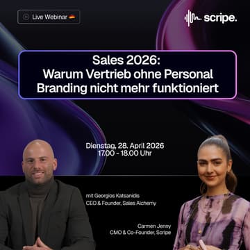 Cover Image for Sales 2026: Warum Vertrieb ohne Personal Branding nicht mehr funktioniert