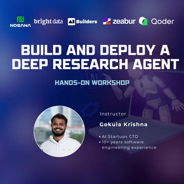Cover Image for Build and Deploy a Deep Research AI Agent
