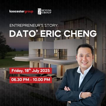 Cover Image for Entrepreneur's Story: Dato' Eric Cheng