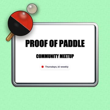 Cover Image for Proof of Paddle: Ping Pong & Vibes