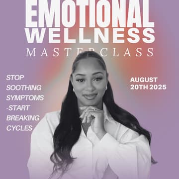 Cover Image for EMOTIONAL WELLNESS MASTERCLASS