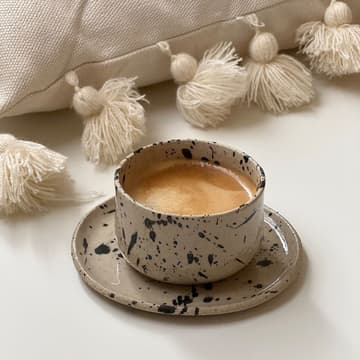 Cover Image for Ceramics Workshop "Fall in Love with Clay: Handleless Cup + Saucer!"