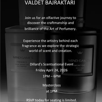 Cover Image for Mind Games Masterclass @ Dillard's Short Pump (Richmond, VA)