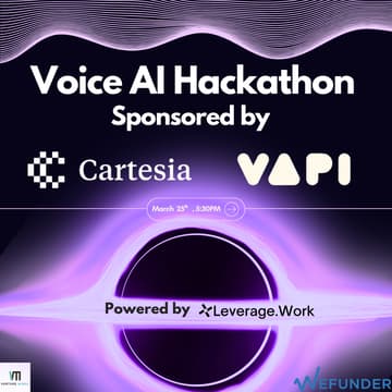 Cover Image for Build & Deploy Voice Agent Workshop + Hackathon (Vapi AI x Cartesia)