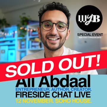 Cover Image for WyB Presents Ali Abdaal Live in Hong Kong