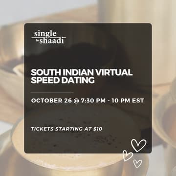 Cover Image for South Indian Virtual Speed Dating