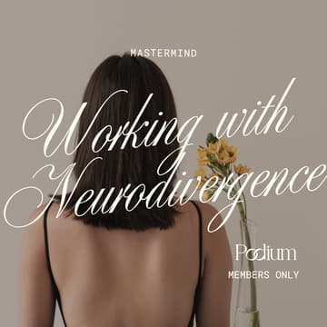 Cover Image for Mastermind 25: Working with Neurodivergence