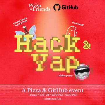 Cover Image for Hack and Yap : A Pizza and GitHub Event