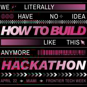 Cover Image for Frontier Tech Week Y2K Hackathon