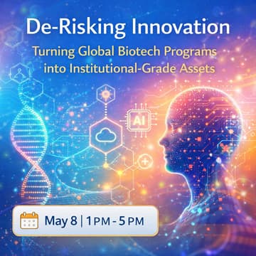 Cover Image for De-Risking Innovation: Turning Global Biotech Programs into Institutional-Grade Assets