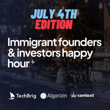 Cover Image for Immigrant Founder & Investor Rooftop Mixer