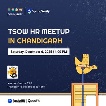 Cover Image for TSOW HR Meetup in Chandigarh