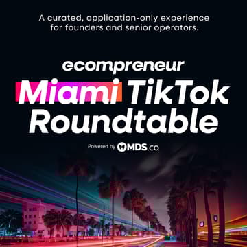 Cover Image for Miami Ecom TikTok Roundtable Apr 2026