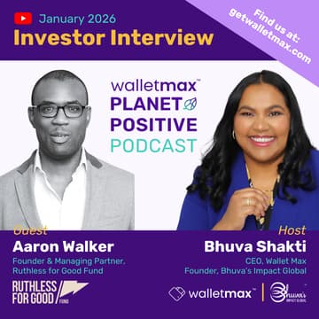 Cover Image for Planet Positive Podcast with Investor Aaron Walker
