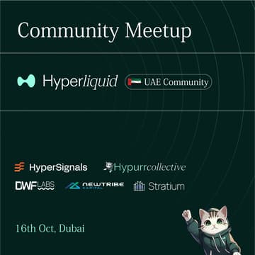 Cover Image for Hyperliquid UAE Community Meetup