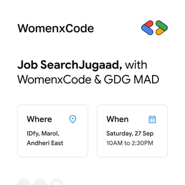 Cover Image for Women x Code and GDG MAD