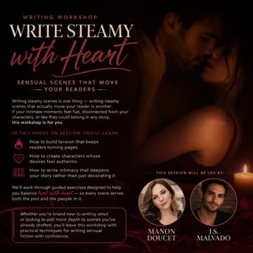 Cover Image for Workshop: Awakening Desire - Writing Smut with Depth