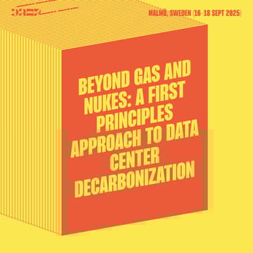 Cover Image for Beyond gas and nukes: a first principles approach to data center decarbonization