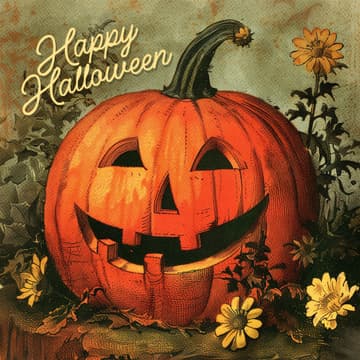 Cover Image for Halloween Pumpkin Painting