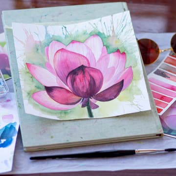 Cover Image for Flowers: Outdoor Watercolour Session