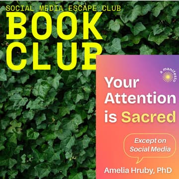 Cover Image for BOOK CLUB: YOUR ATTENTION IS SACRED EXCEPT ON SOCIAL MEDIA