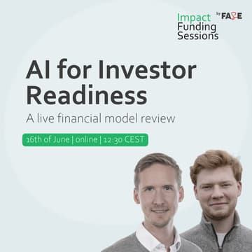 Cover Image for AI for investor readiness: a live financial model review