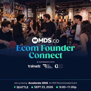 Cover Image for MDS Ecom Founder Connect at Amazon Accelerate 2026