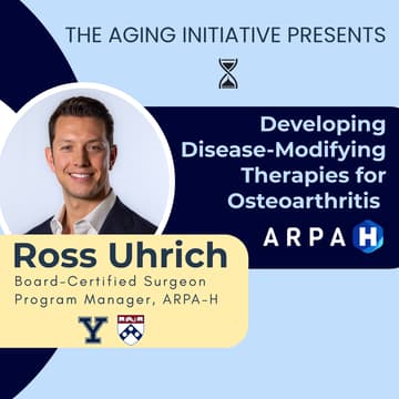 Cover Image for Developing Disease-Modifying Therapies for Osteoarthritis with Ross Uhrich