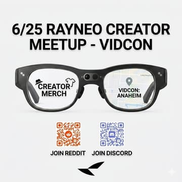 Cover Image for RayNeo Creator Meetup - Vidcon