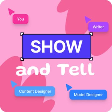 Cover Image for Content Design - Show and Tell
