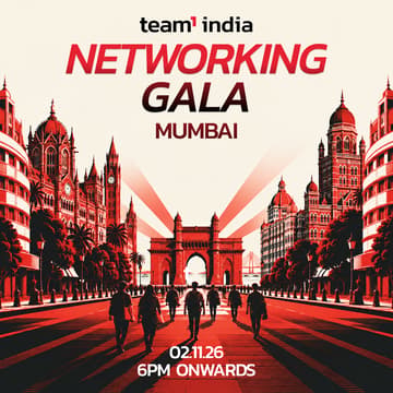 Cover Image for Team1 India: Networking Gala Mumbai