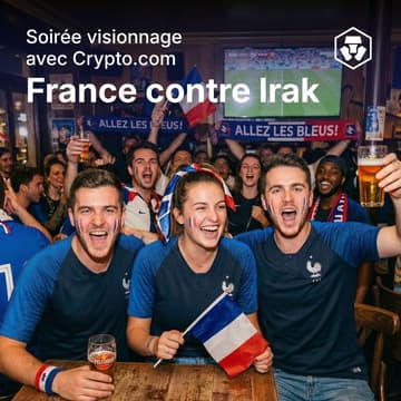 Cover Image for Soirée avec Crypto.com: France contre Irak