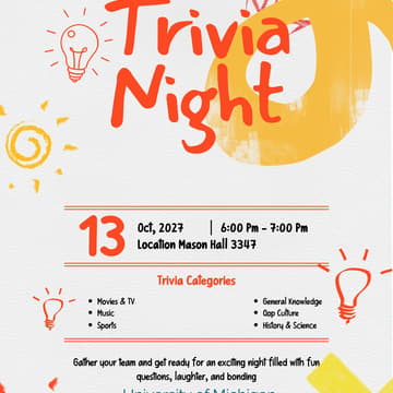 Cover Image for Trivia Night