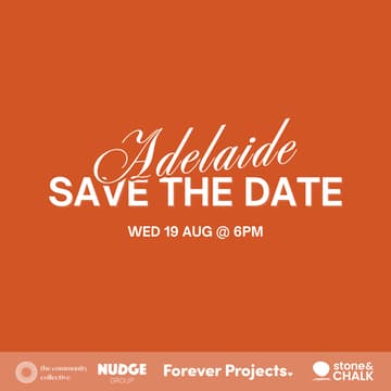 Cover Image for 🏵 Adelaide: Save The Date