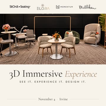Cover Image for 3D Immersive Experience | SitOnIt × ELORA × Momentum × Milliken — Irvine
