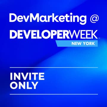 Cover Image for INVITE ONLY -- DevMarketing @ DeveloperWeek New York 2026