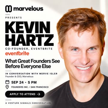 Cover Image for Kevin Hartz: What Great Founders See Before Everyone Else