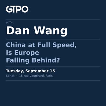 Cover Image for China at Full Speed, Is Europe Falling Behind?