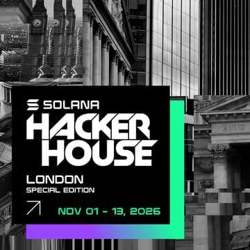 Cover Image for Solana Hacker House - London