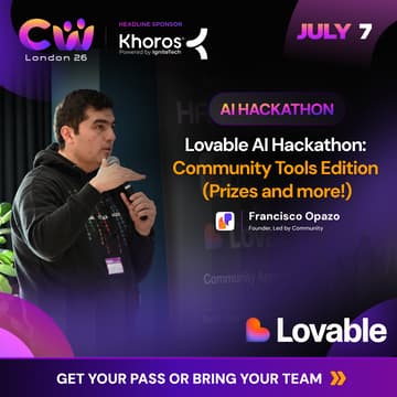 Cover Image for Lovable AI Hackathon: London Community Week